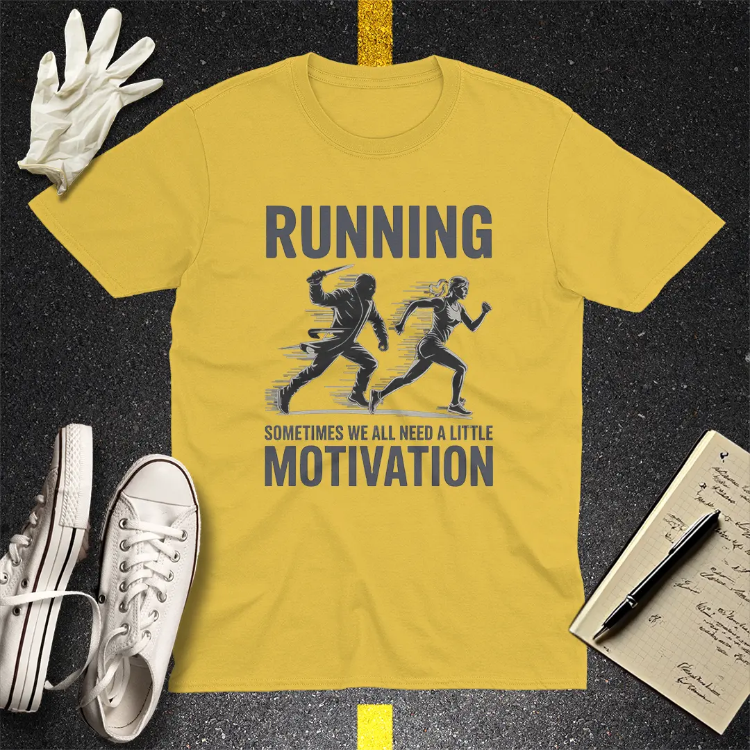 Running Motivation T-Shirt - Daisy
