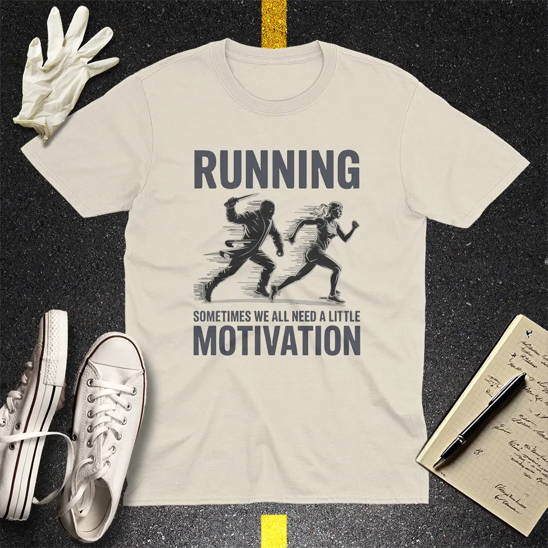 Running Motivation T-Shirt - Natural