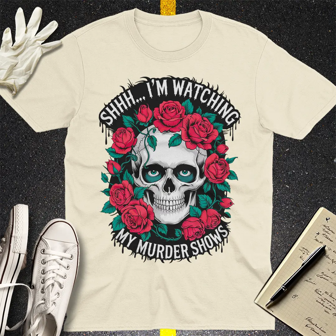 Crows Before Bros T-shirt - Natural