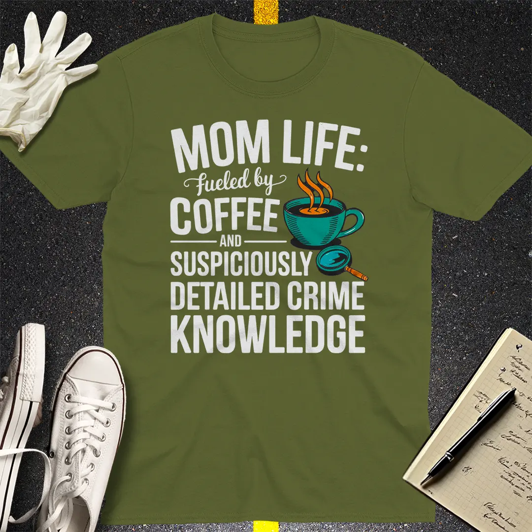Crows Before Bros T-shirt - Military Green