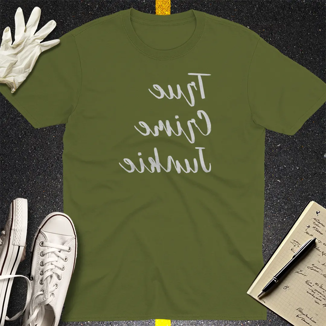 Crows Before Bros T-shirt - Military Green