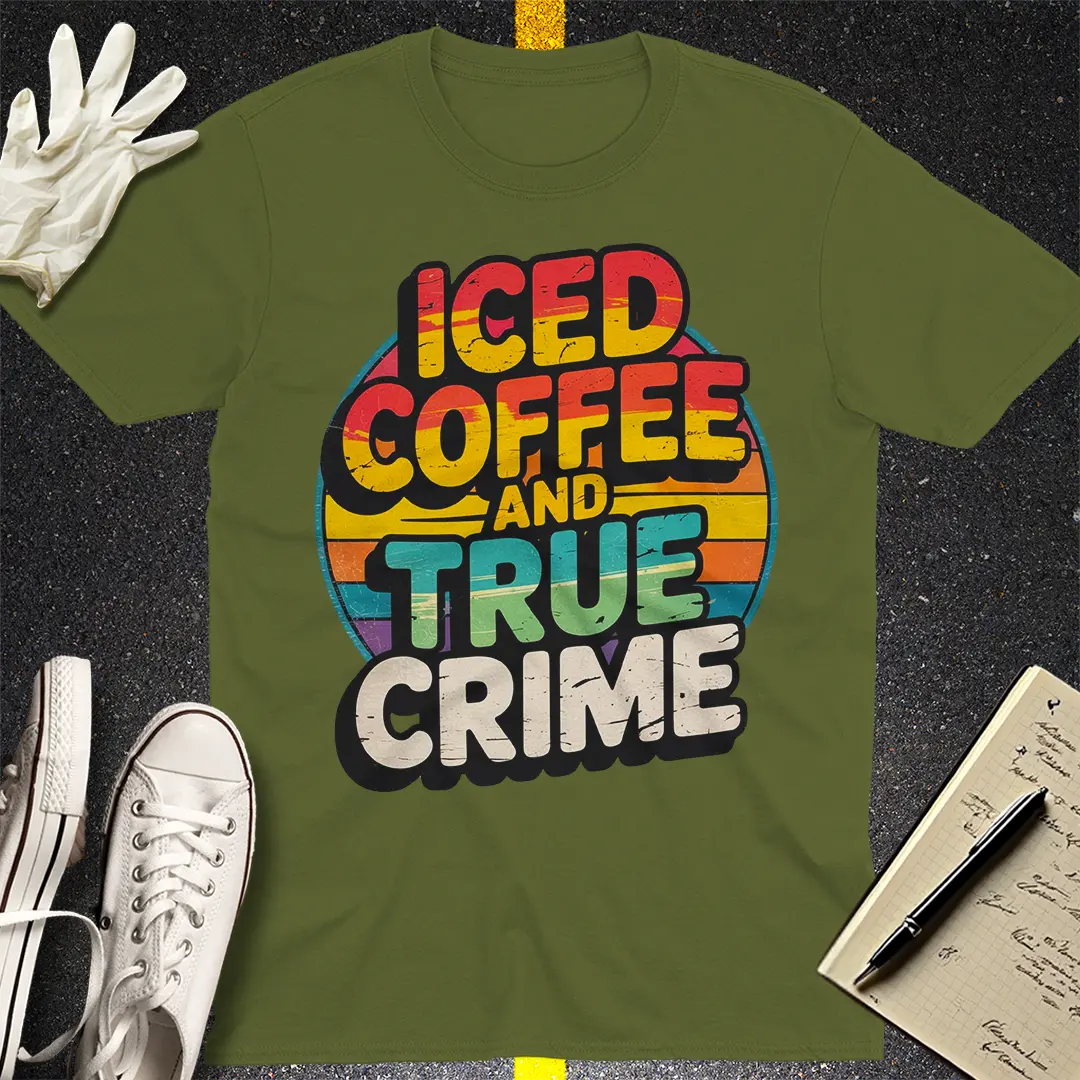 Crows Before Bros T-shirt - Military Green