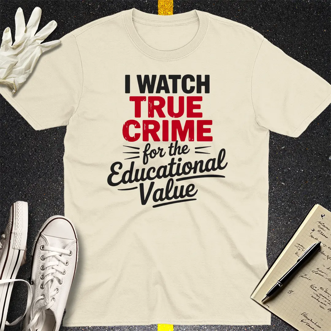 Crows Before Bros T-shirt - Natural