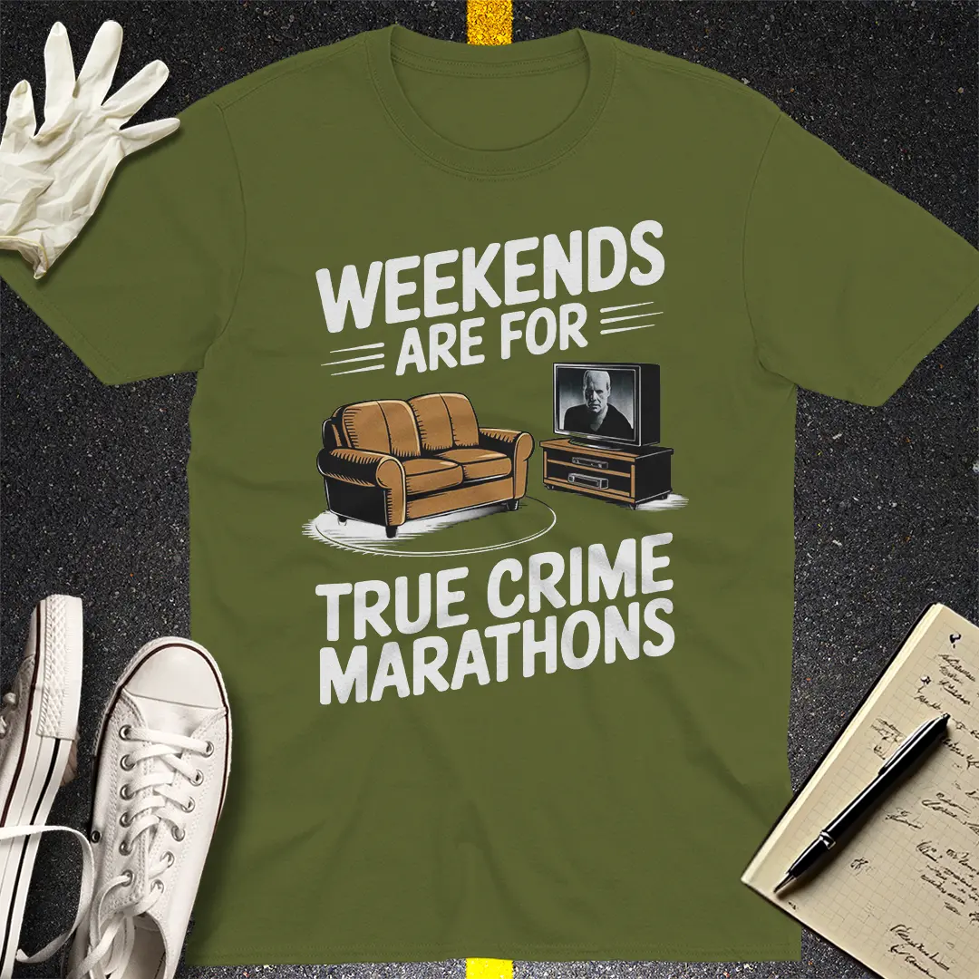 Crows Before Bros T-shirt - Military Green