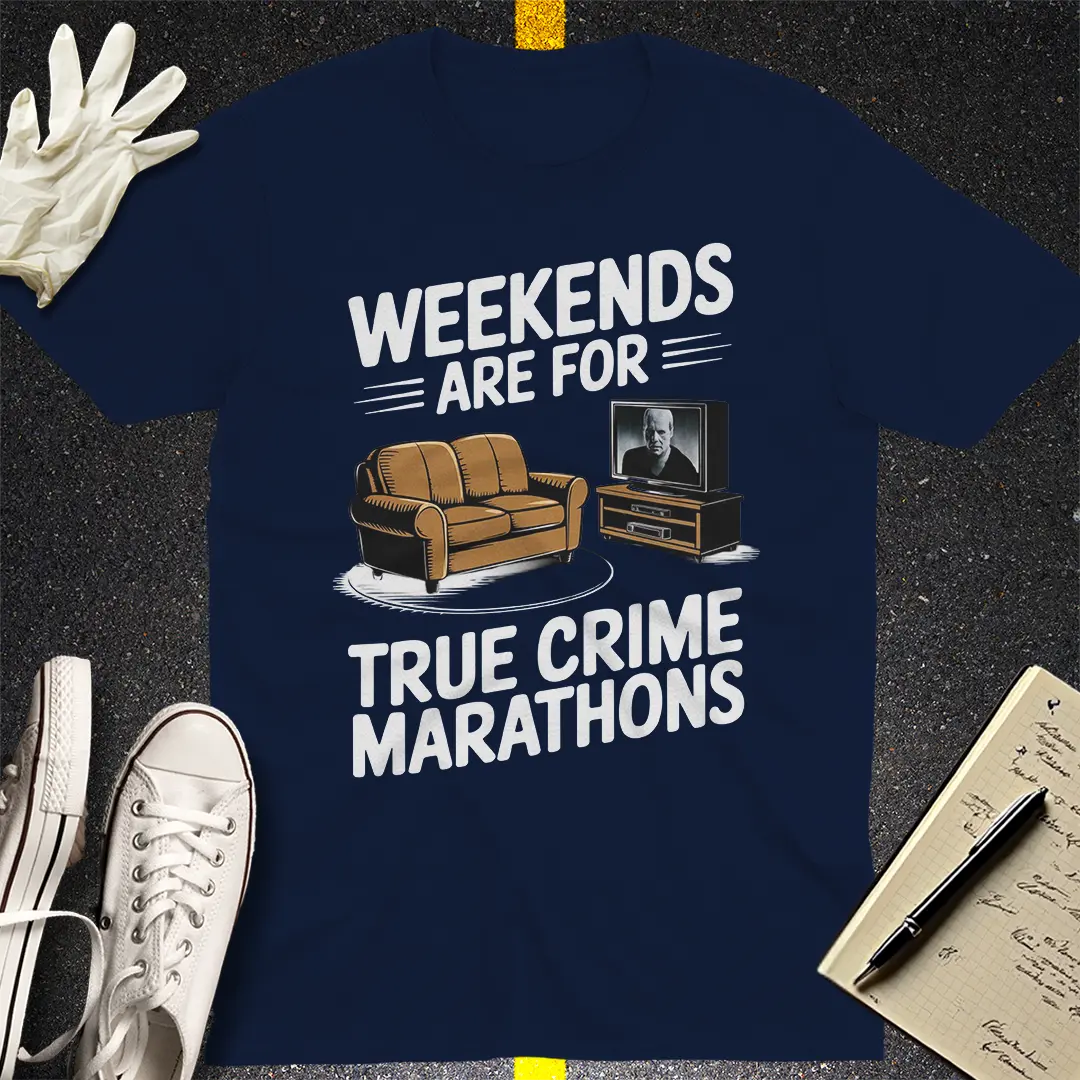 Crows Before Bros T-shirt - Navy