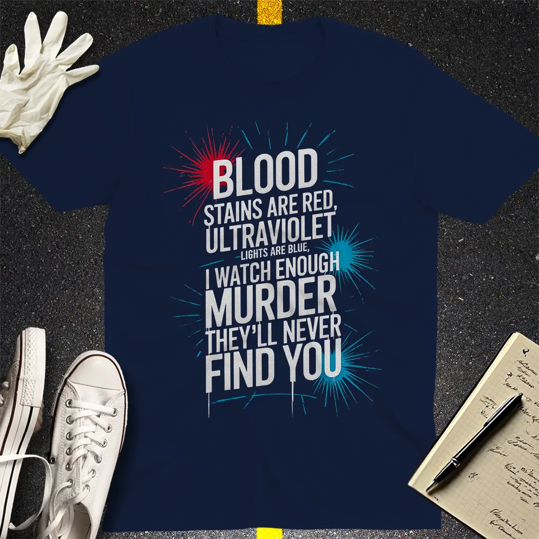 Crows Before Bros T-shirt - Navy
