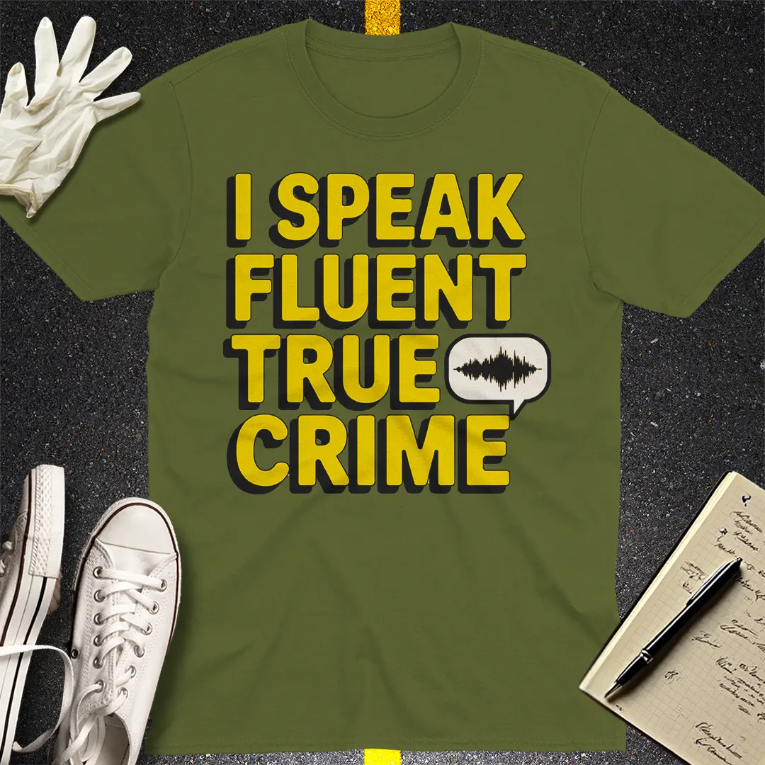 Crows Before Bros T-shirt - Military Green