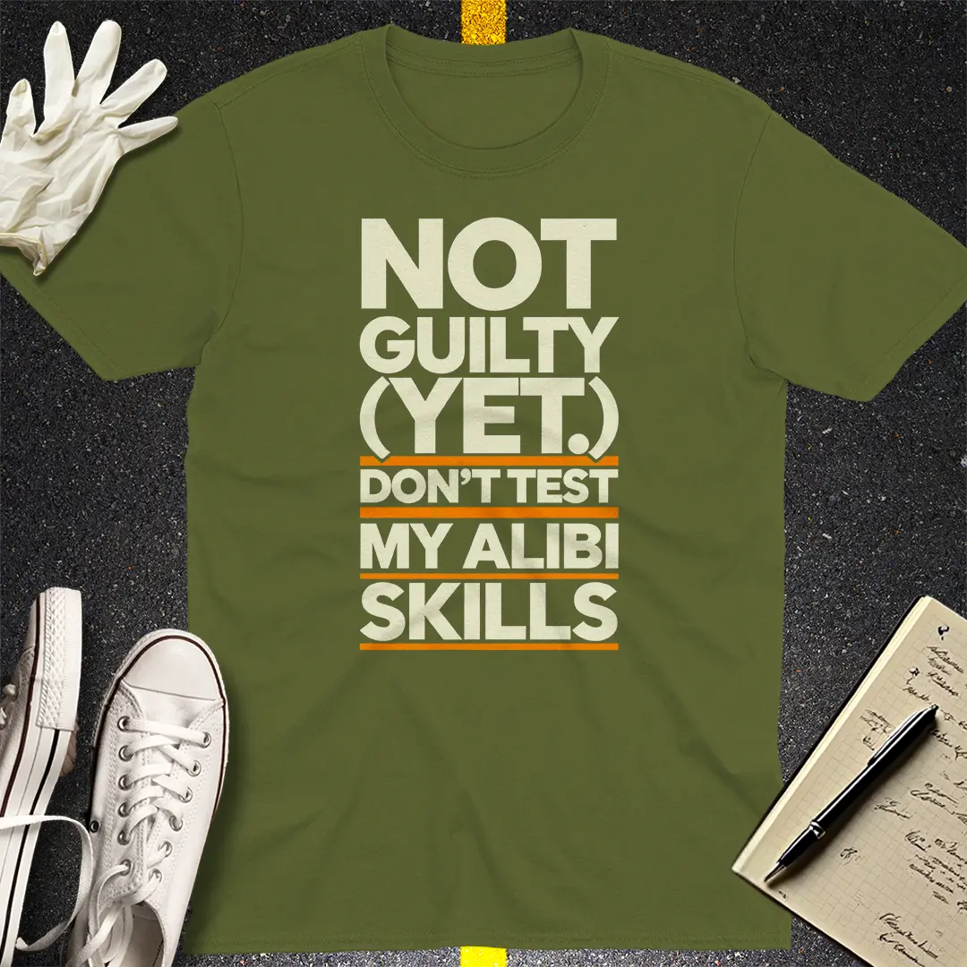 Crows Before Bros T-shirt - Military Green