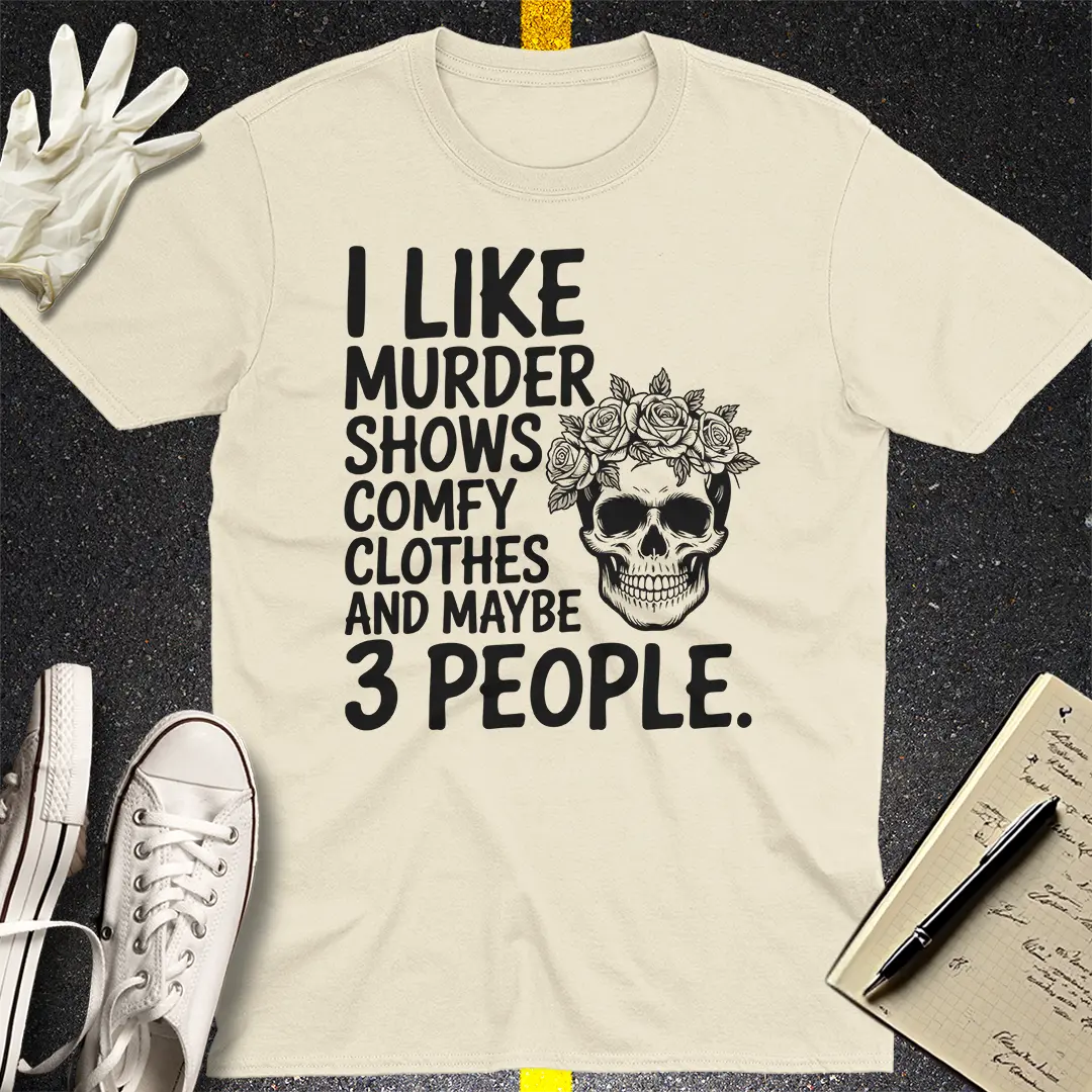 Crows Before Bros T-shirt - Natural