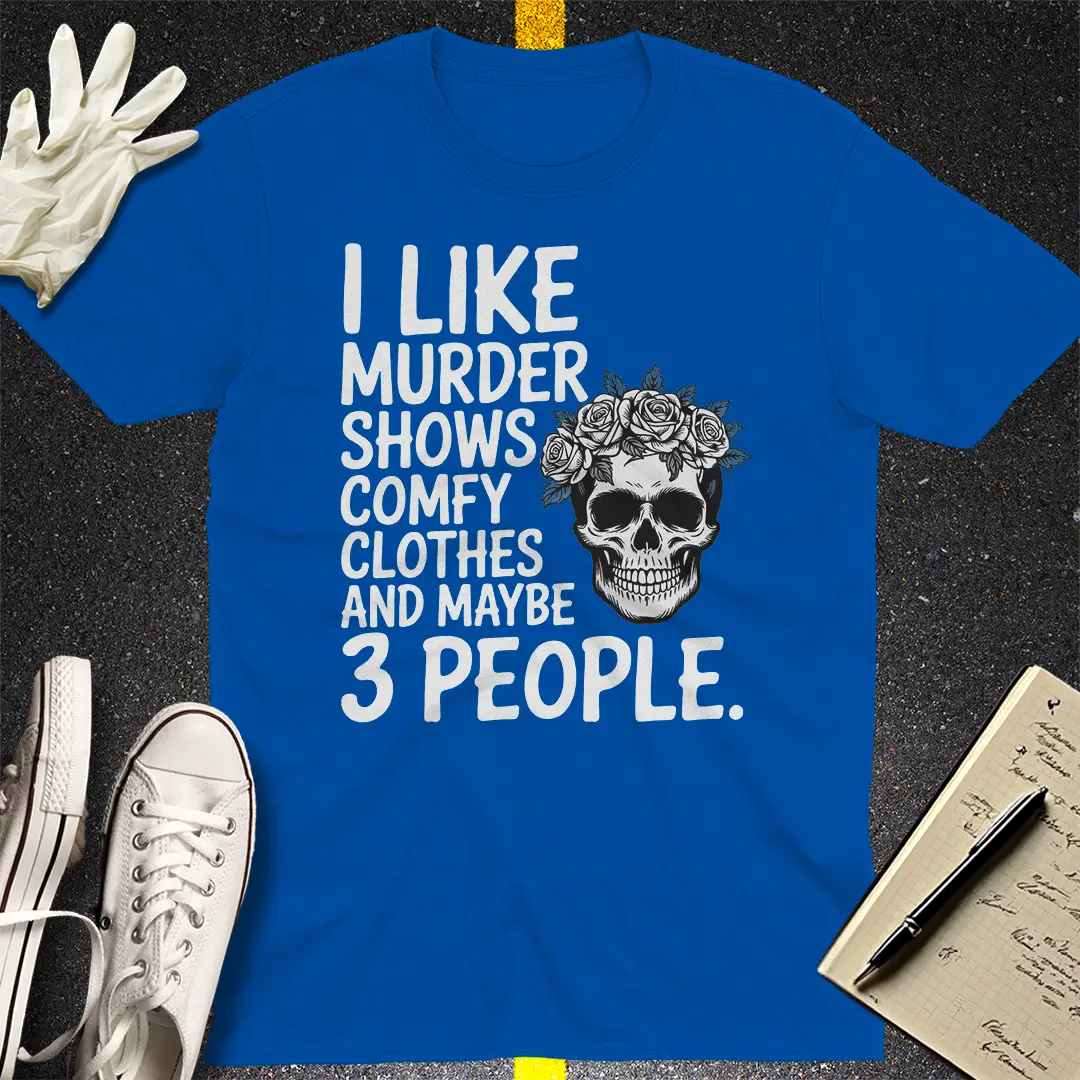 Crows Before Bros T-shirt - Royal