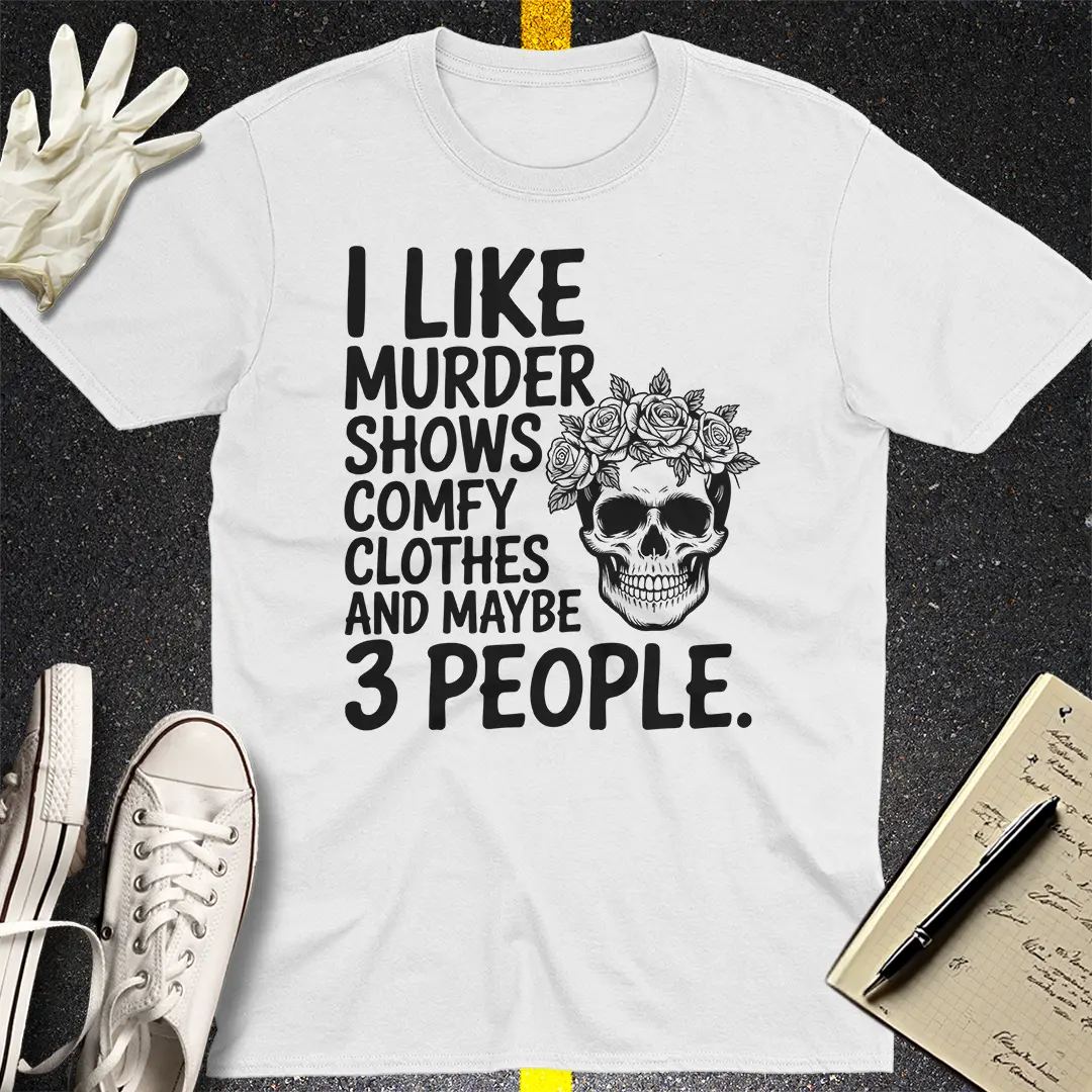 Crows Before Bros T-shirt - White