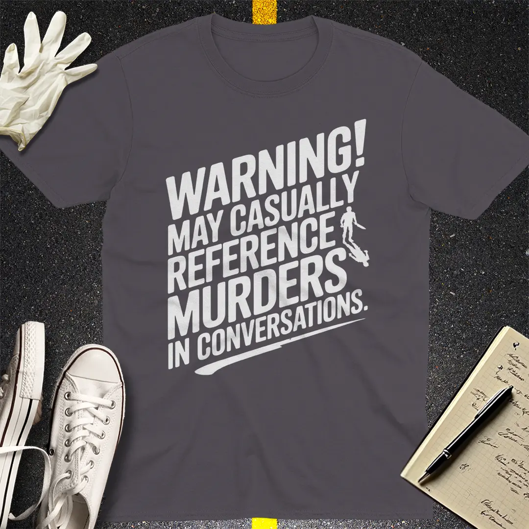 Crows Before Bros T-shirt - Charcoal