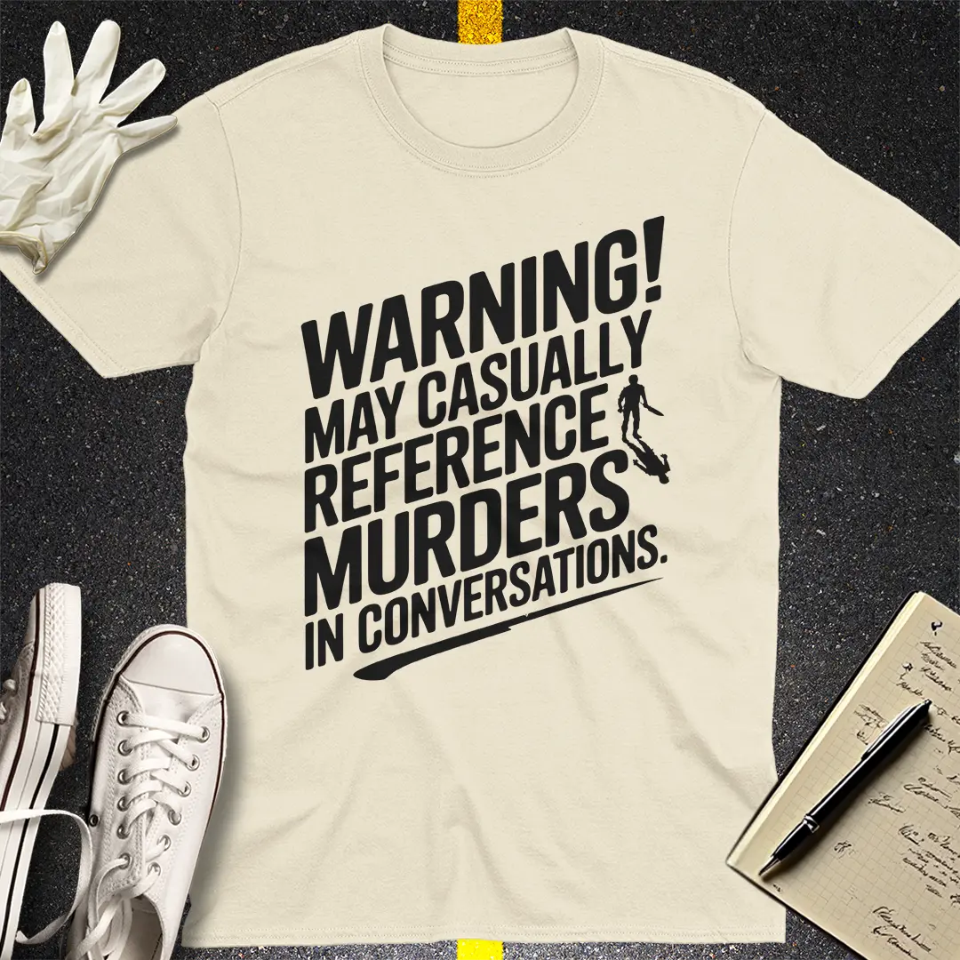 Crows Before Bros T-shirt - Natural