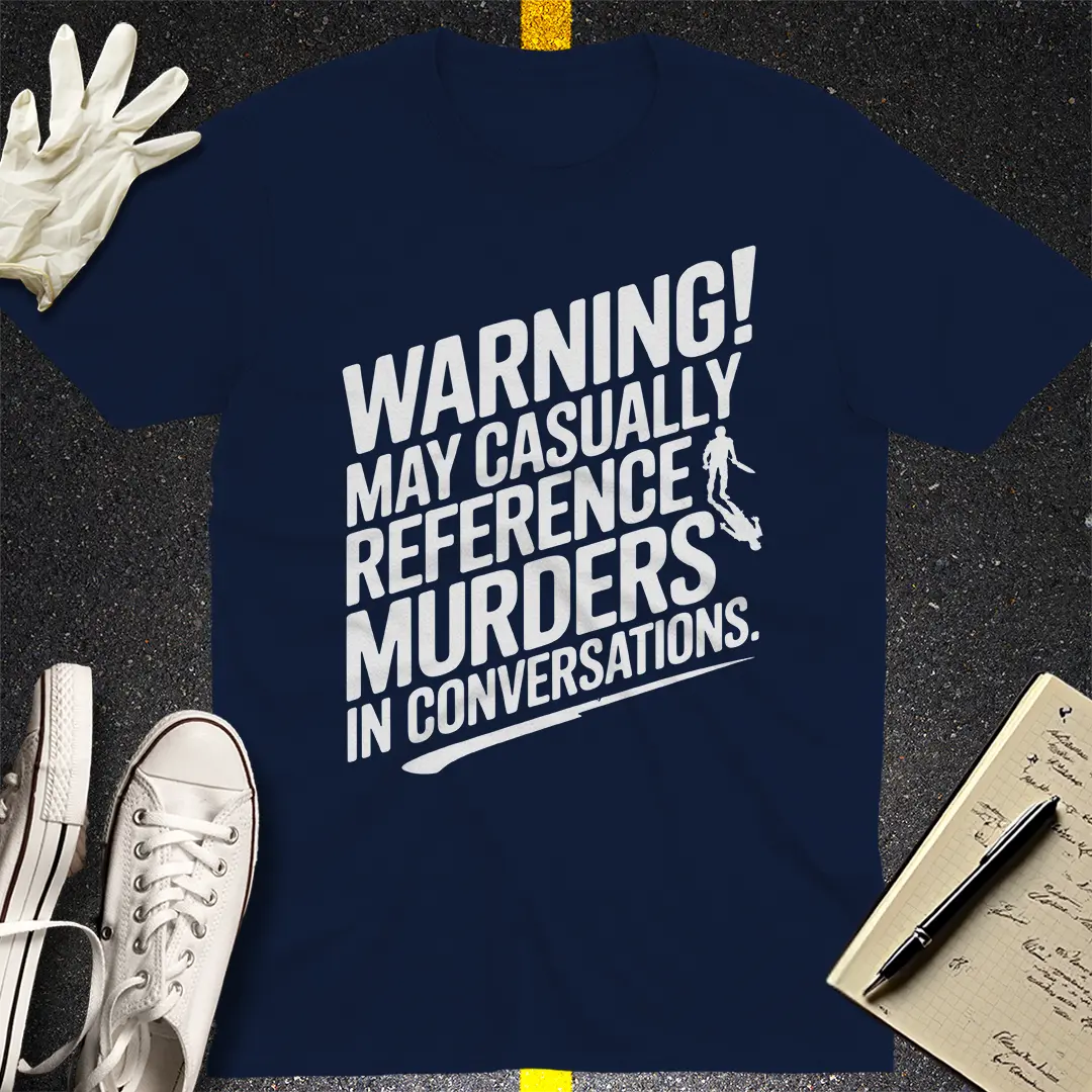 Crows Before Bros T-shirt - Navy