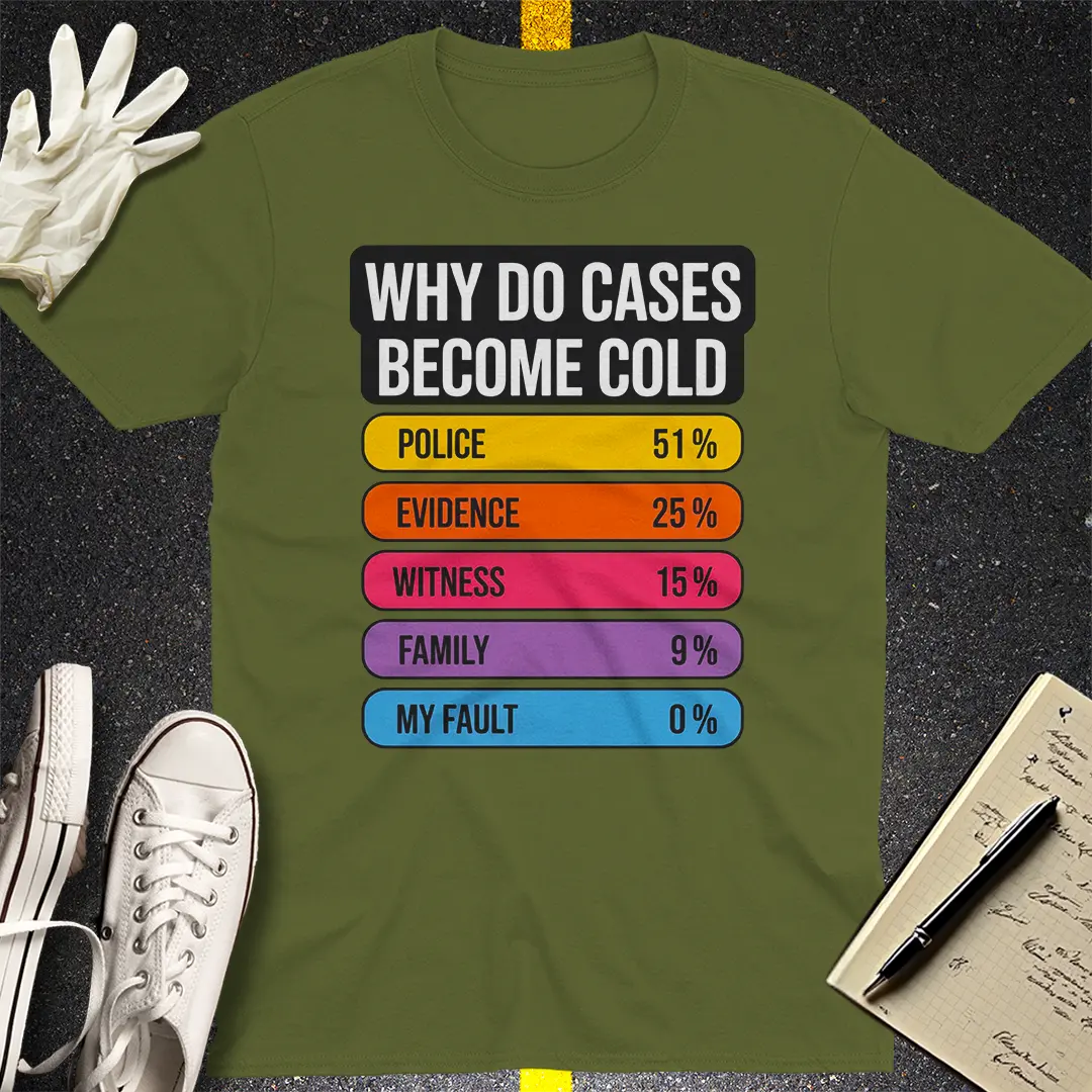 Crows Before Bros T-shirt - Military Green