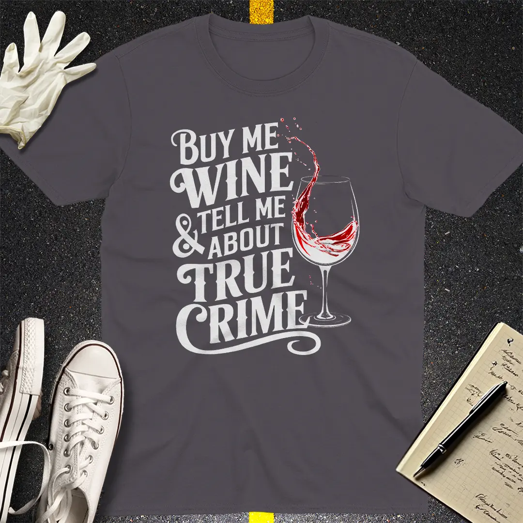 Crows Before Bros T-shirt - Charcoal