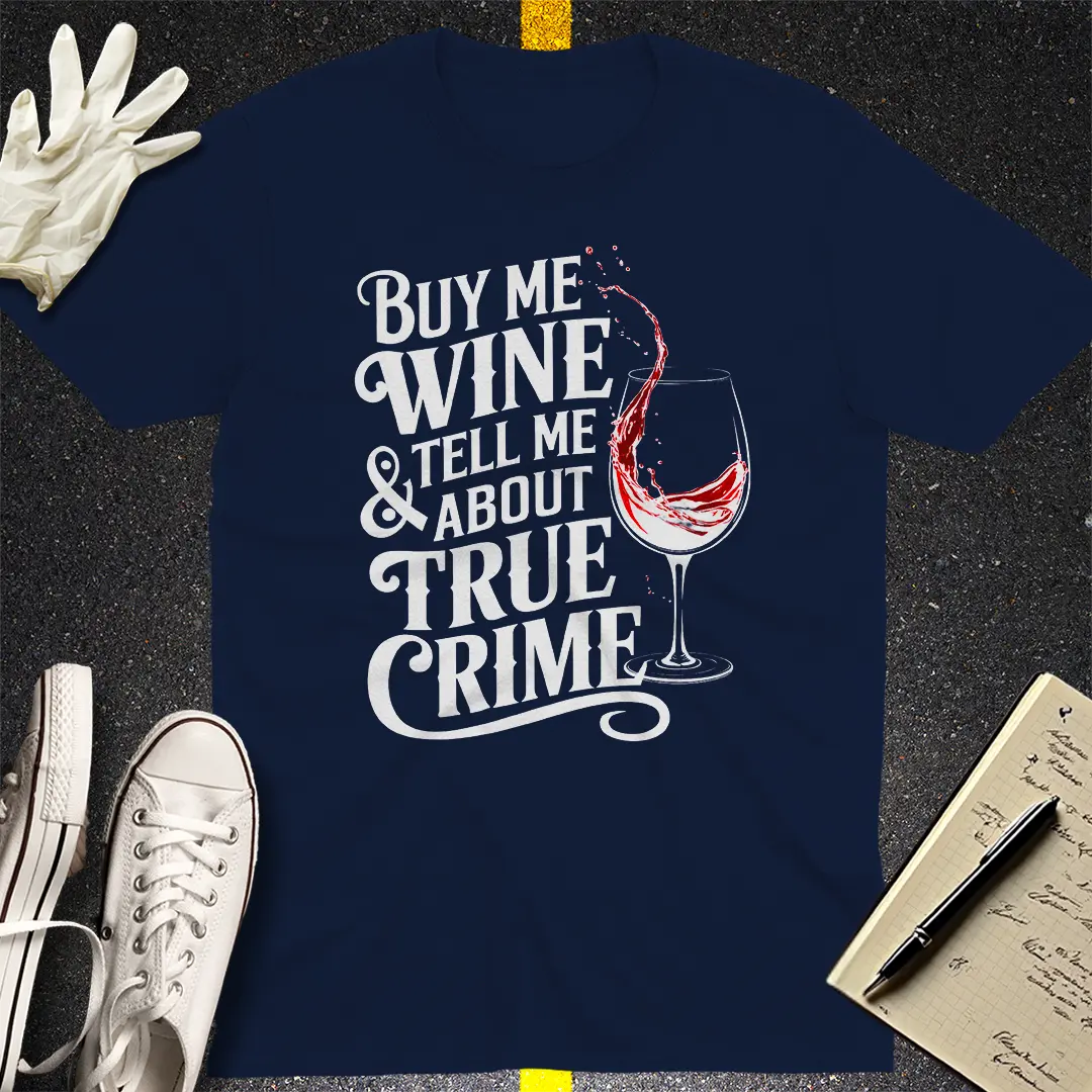 Crows Before Bros T-shirt - Navy