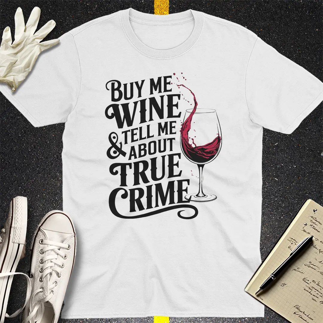 Crows Before Bros T-shirt - White