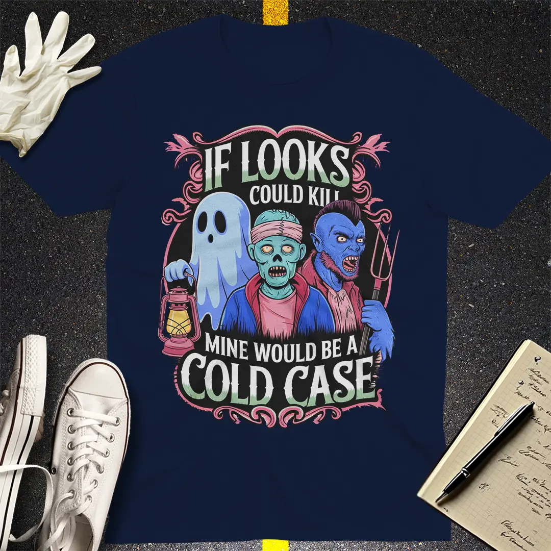 Crows Before Bros T-shirt - Navy