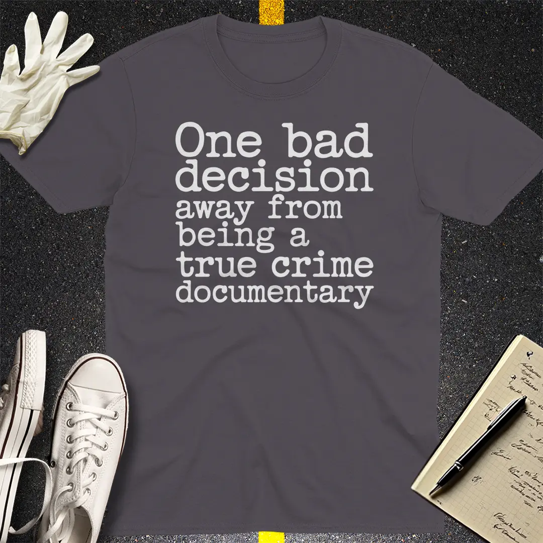 Crows Before Bros T-shirt - Charcoal