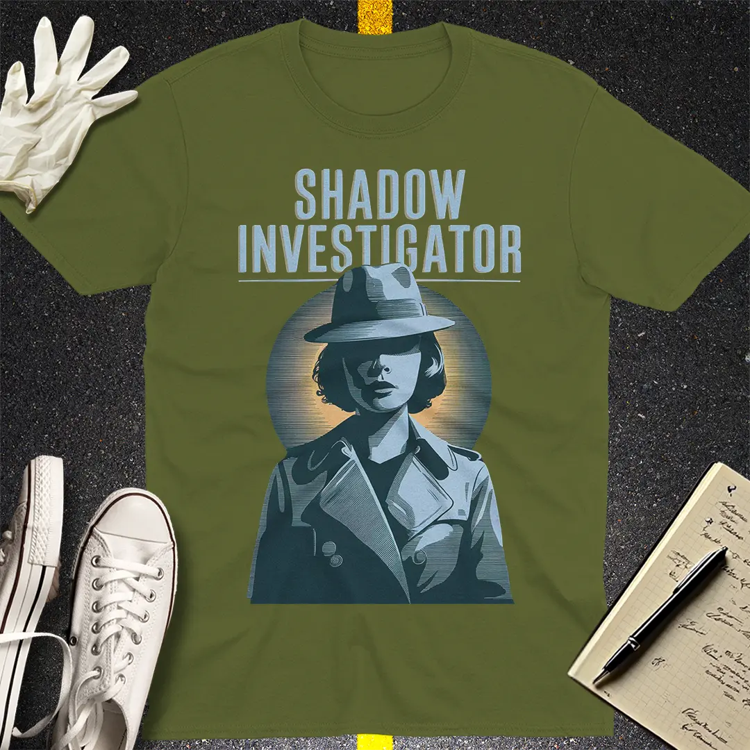 Crows Before Bros T-shirt - Military Green