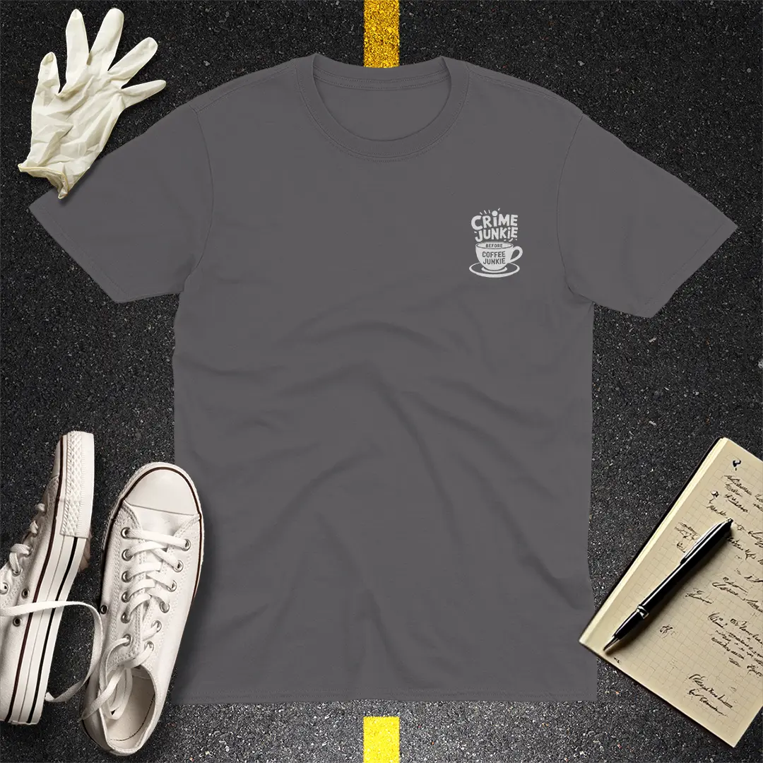 Crime Junkie Fuel T-Shirt - Charcoal