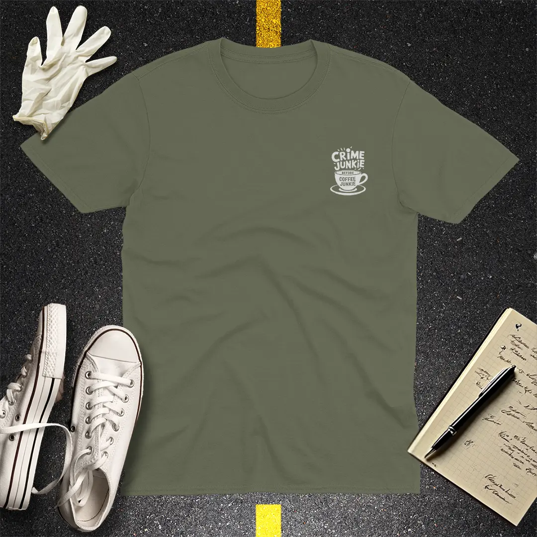 Crime Junkie Fuel T-Shirt - Military Green