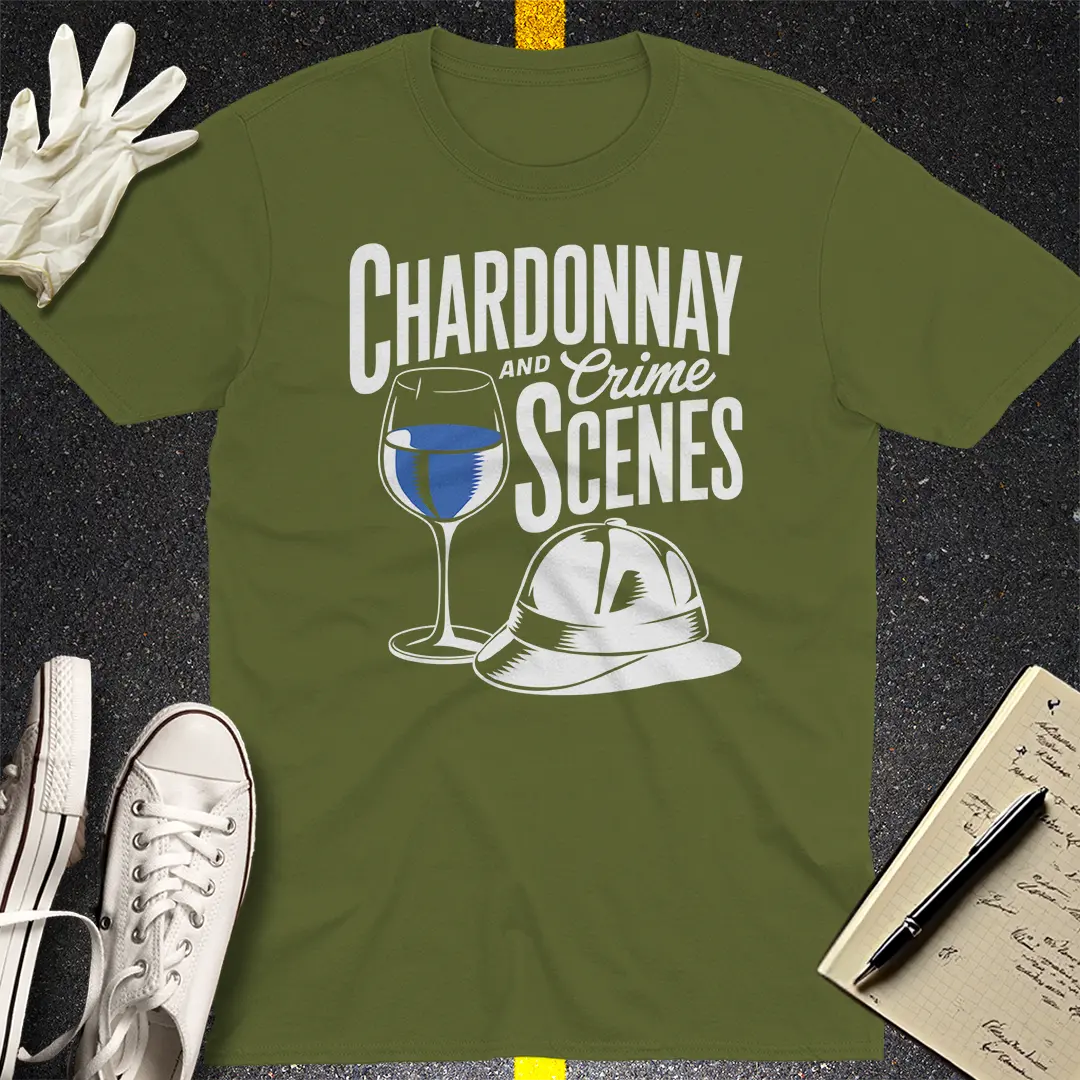 Crows Before Bros T-shirt - Military Green