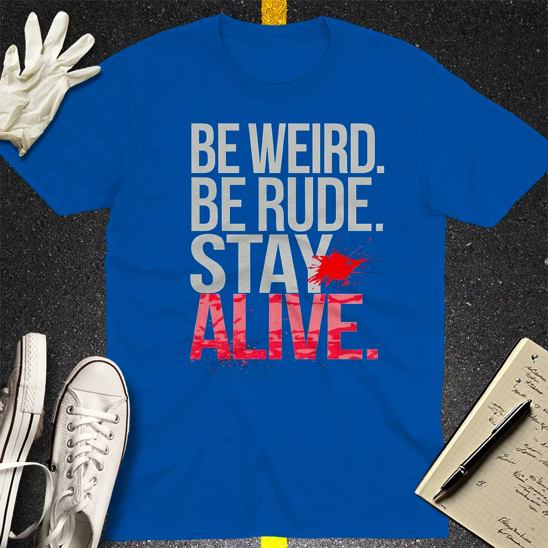 Crows Before Bros T-shirt - Royal