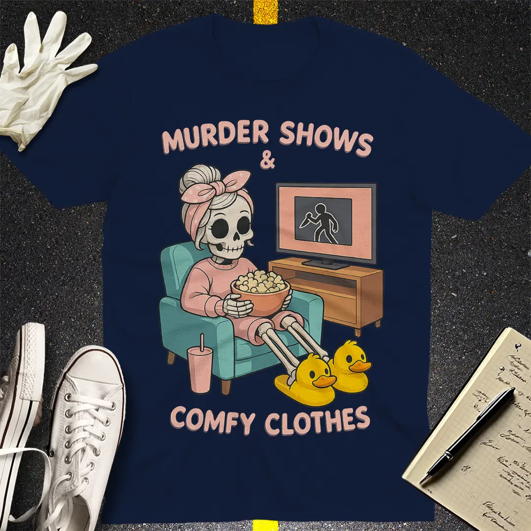 Crows Before Bros T-shirt - Navy