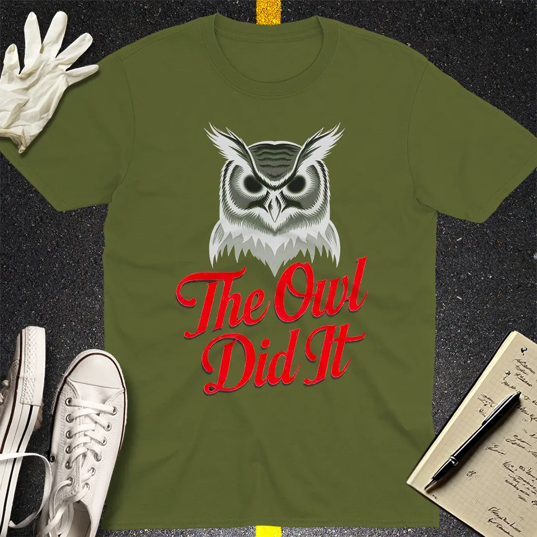Crows Before Bros T-shirt - Military Green