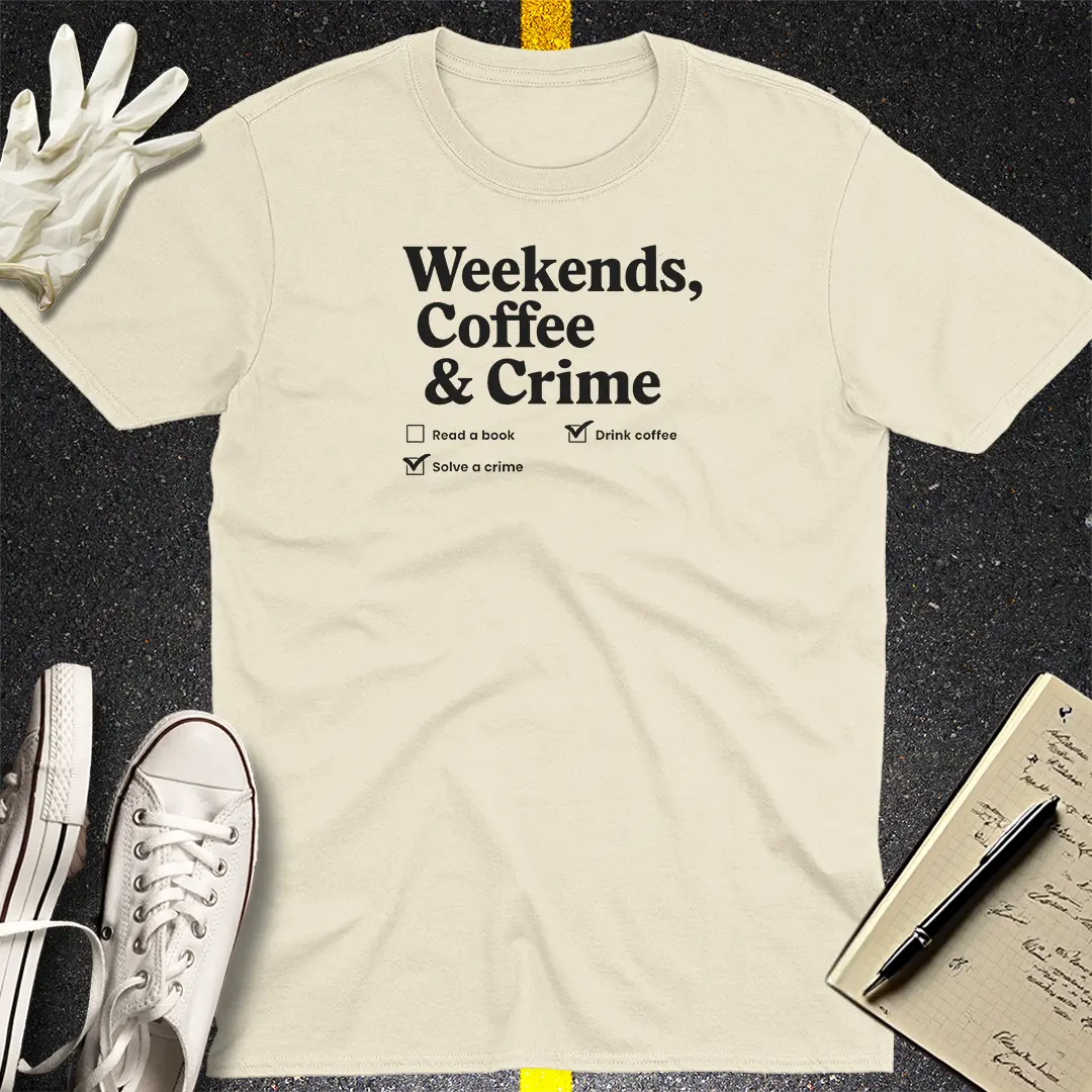 Crows Before Bros T-shirt - Natural