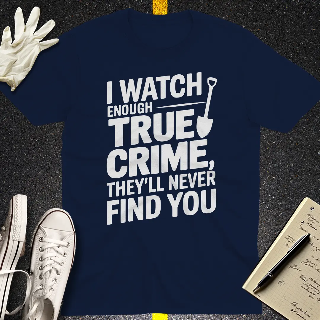 Crows Before Bros T-shirt - Navy