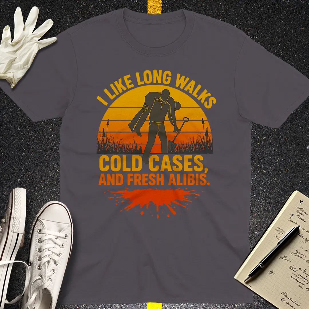 Crows Before Bros T-shirt - Charcoal