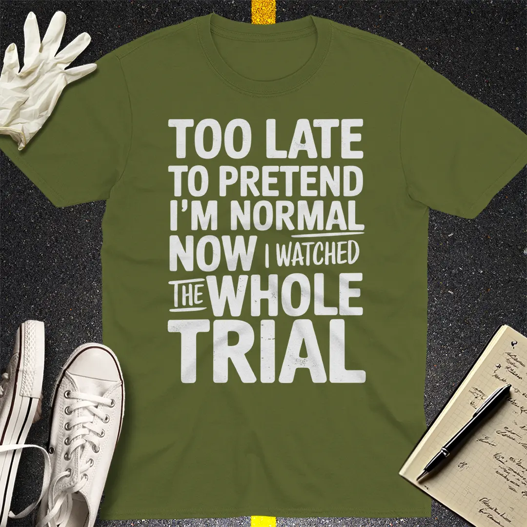 Crows Before Bros T-shirt - Military Green
