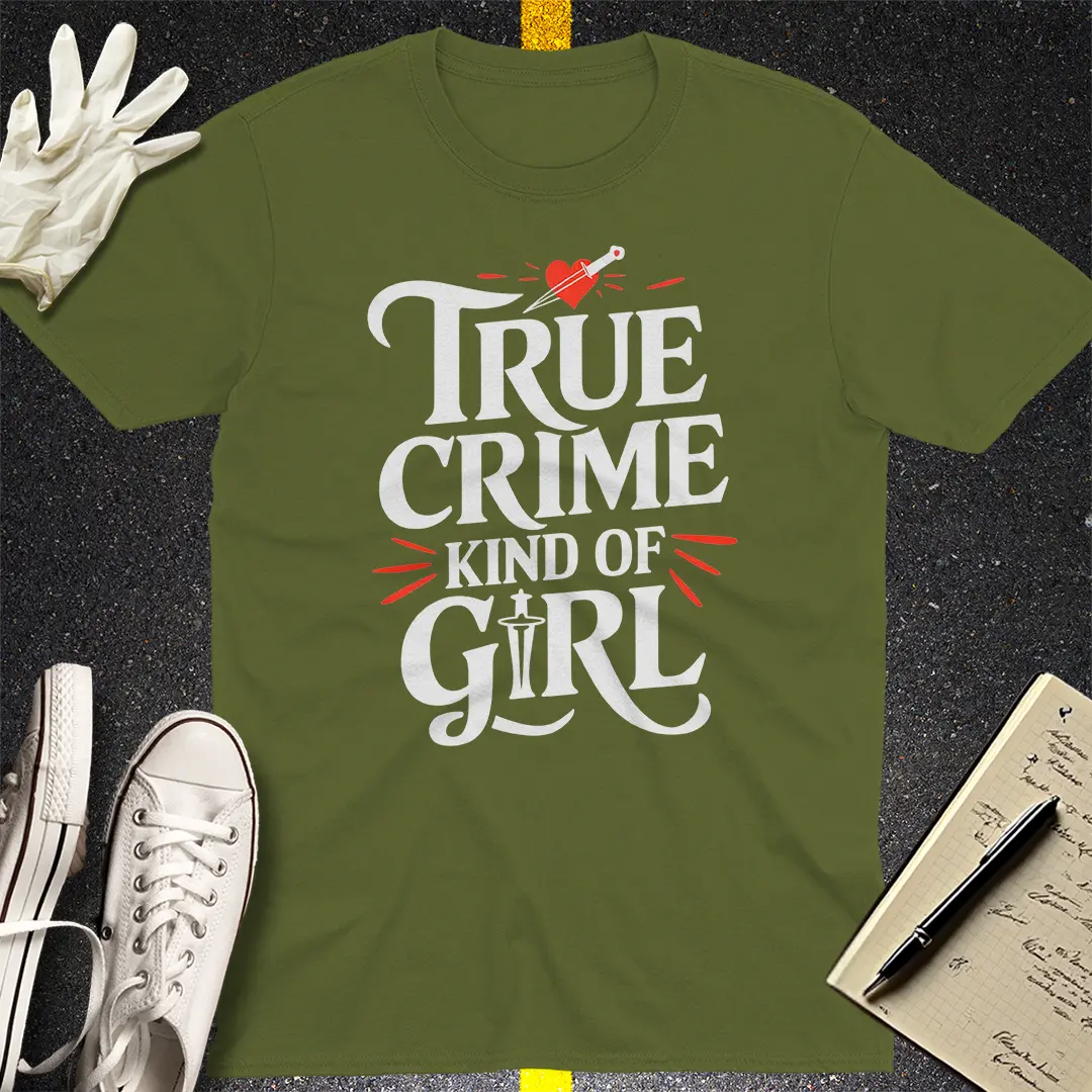 Crows Before Bros T-shirt - Military Green