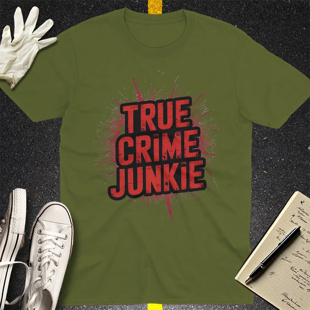 Crows Before Bros T-shirt - Military Green