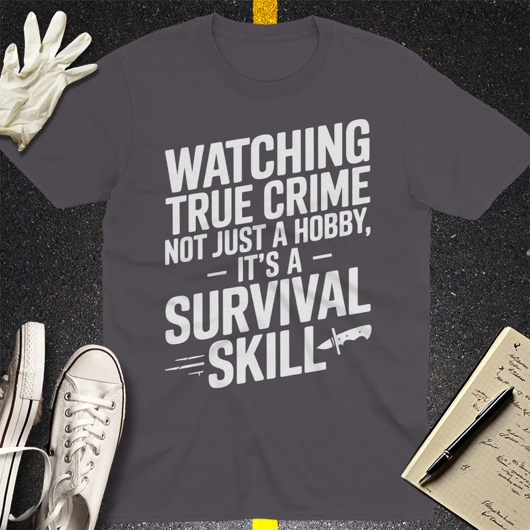 Crows Before Bros T-shirt - Charcoal
