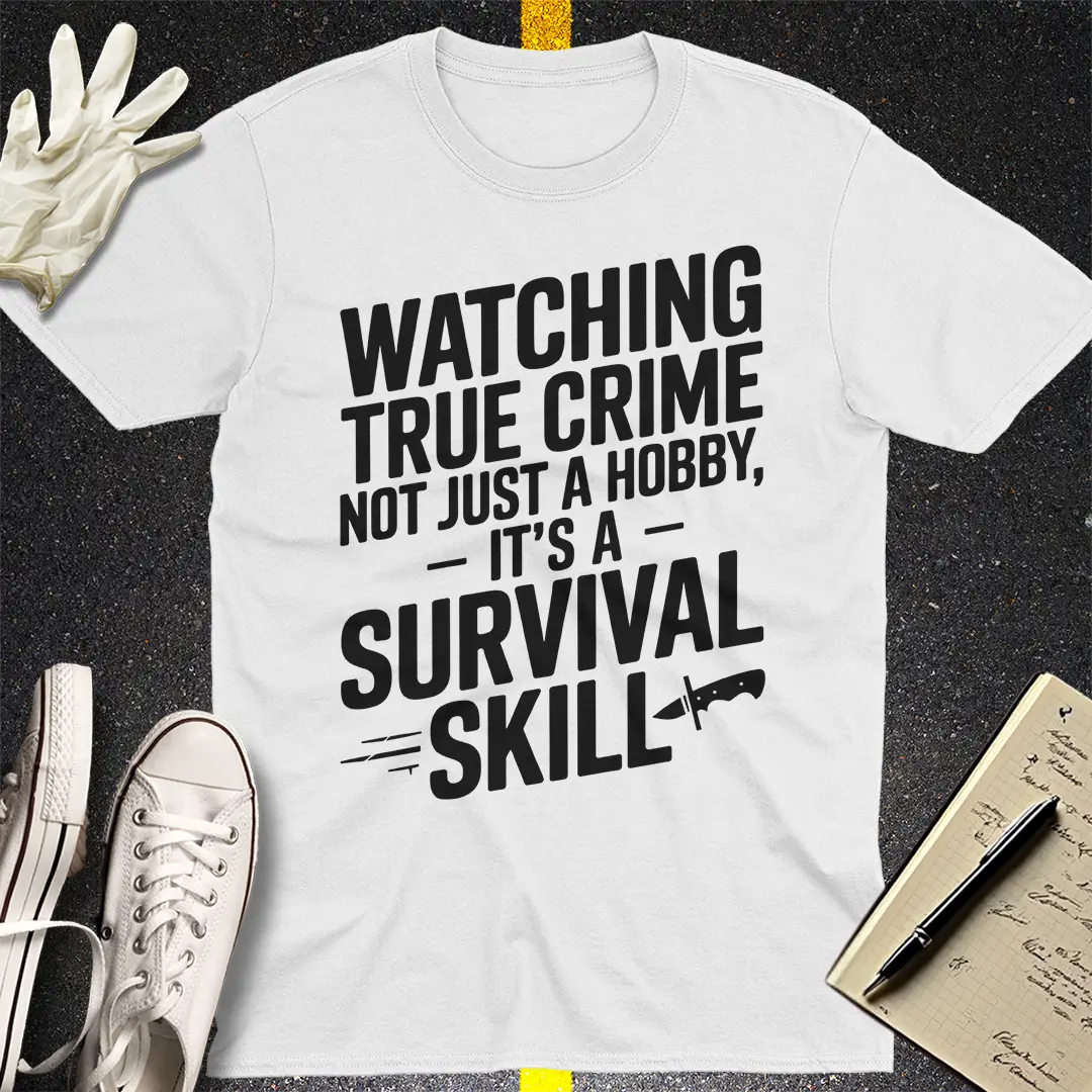 Crows Before Bros T-shirt - White