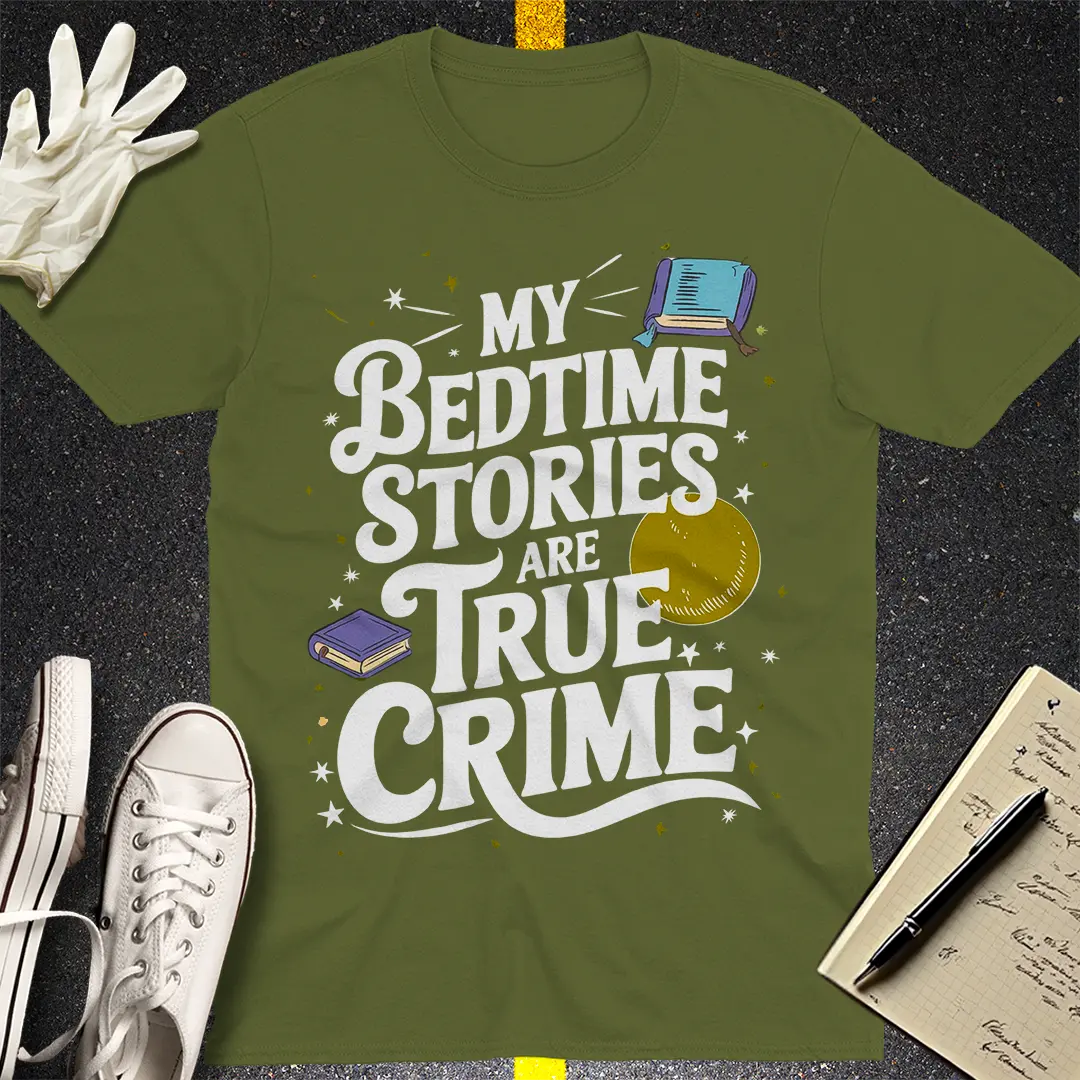 Crows Before Bros T-shirt - Military Green