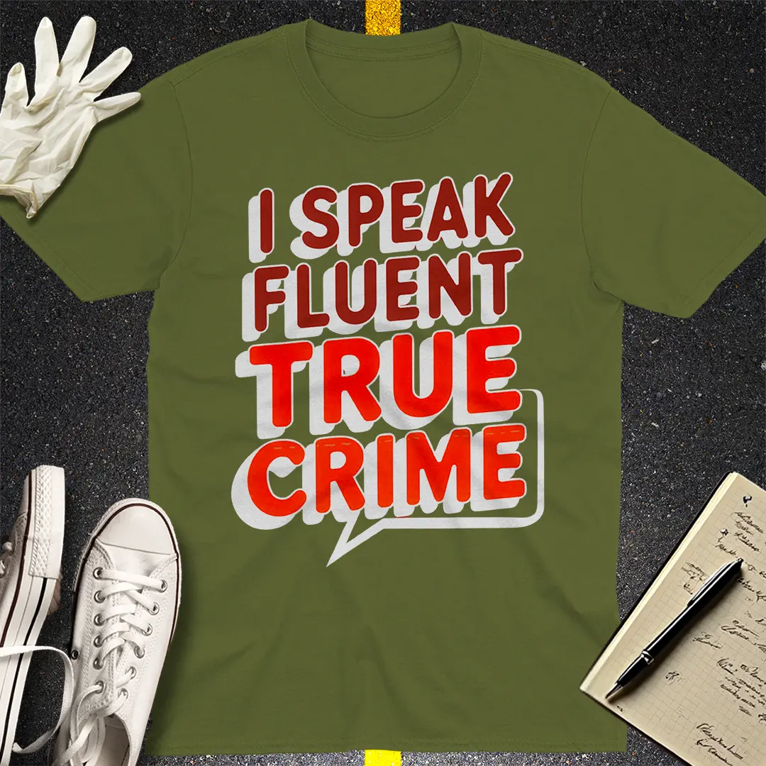Crows Before Bros T-shirt - Military Green