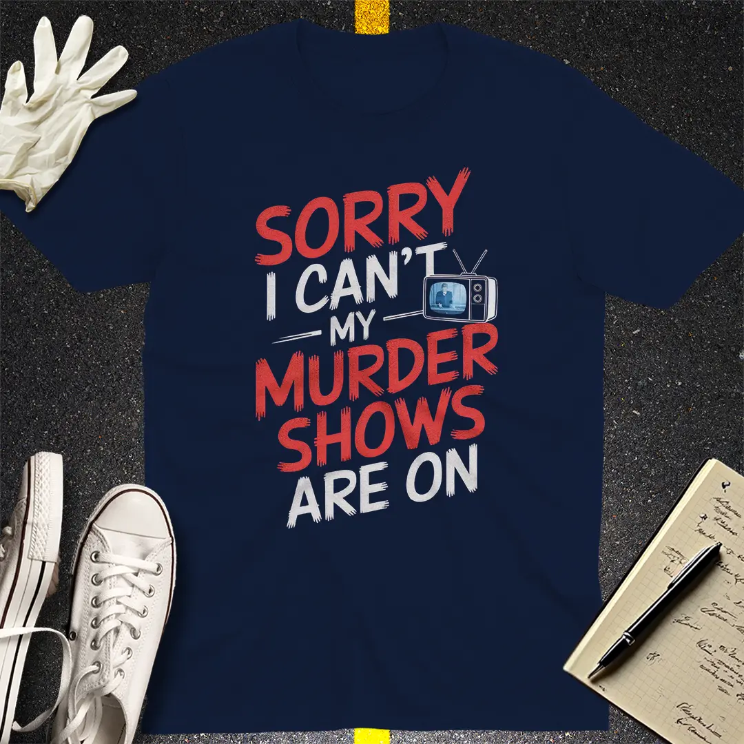 Crows Before Bros T-shirt - Navy