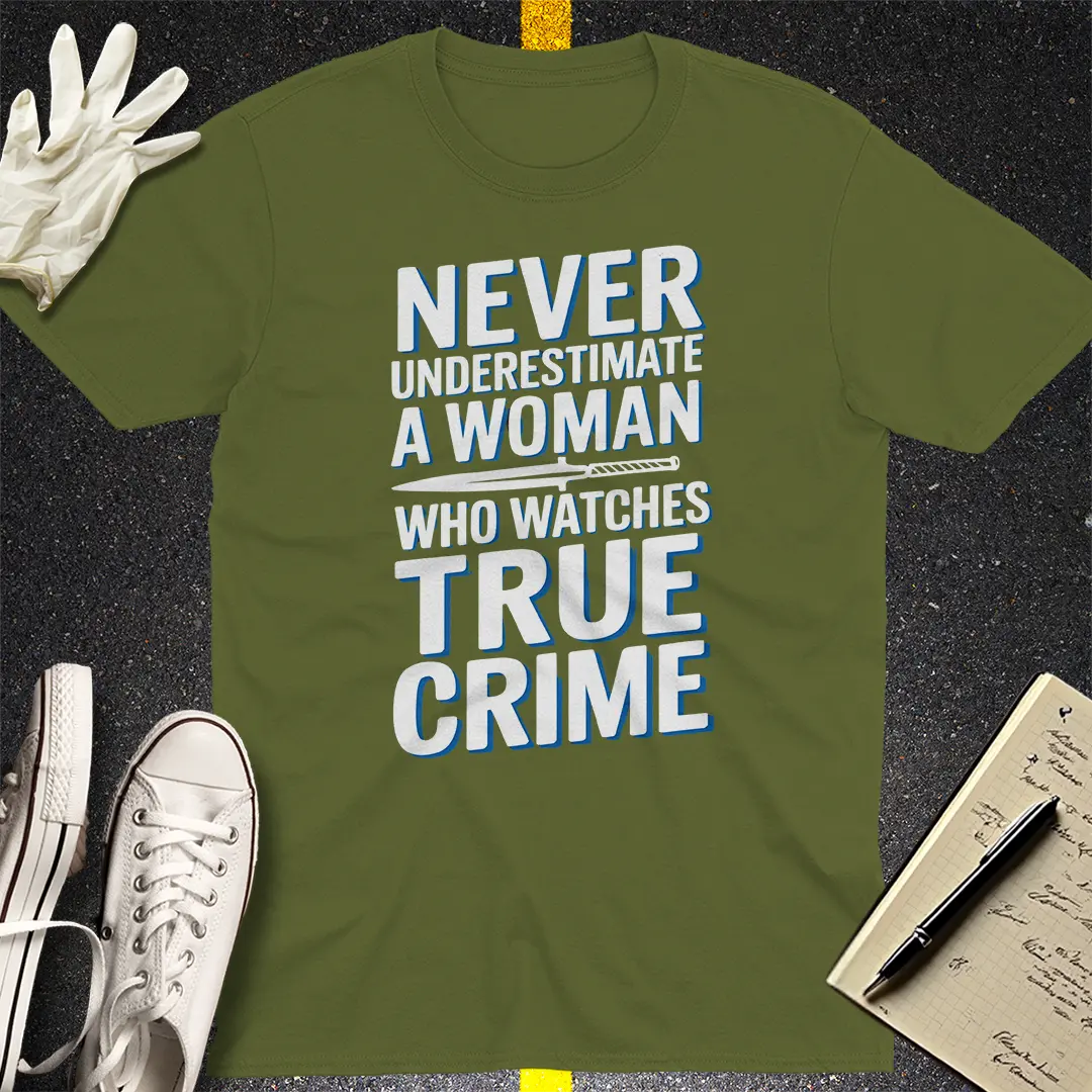 Crows Before Bros T-shirt - Military Green