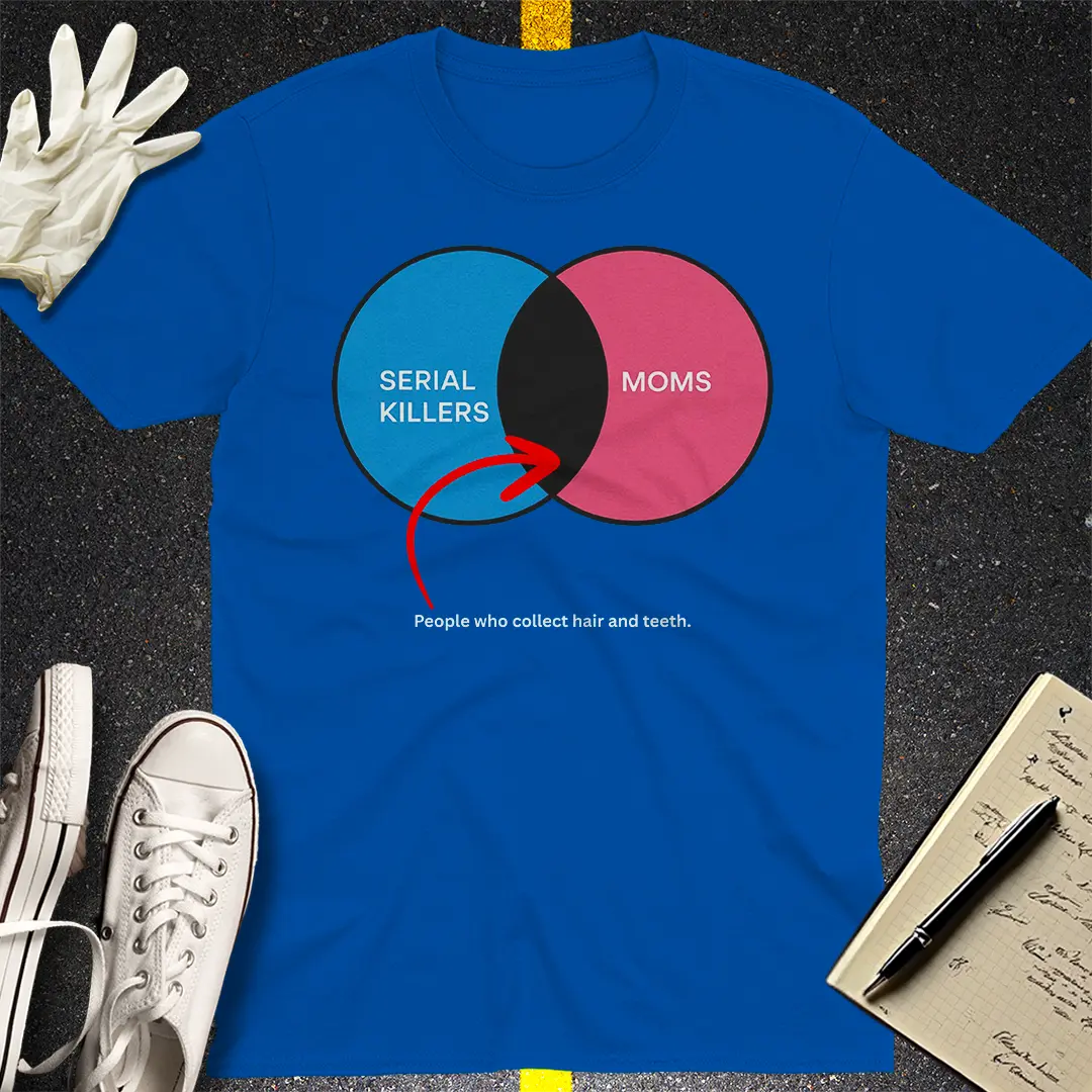 Crows Before Bros T-shirt - Royal