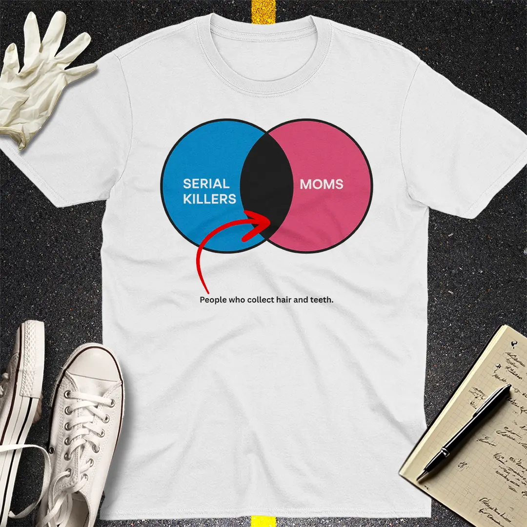 Crows Before Bros T-shirt - White