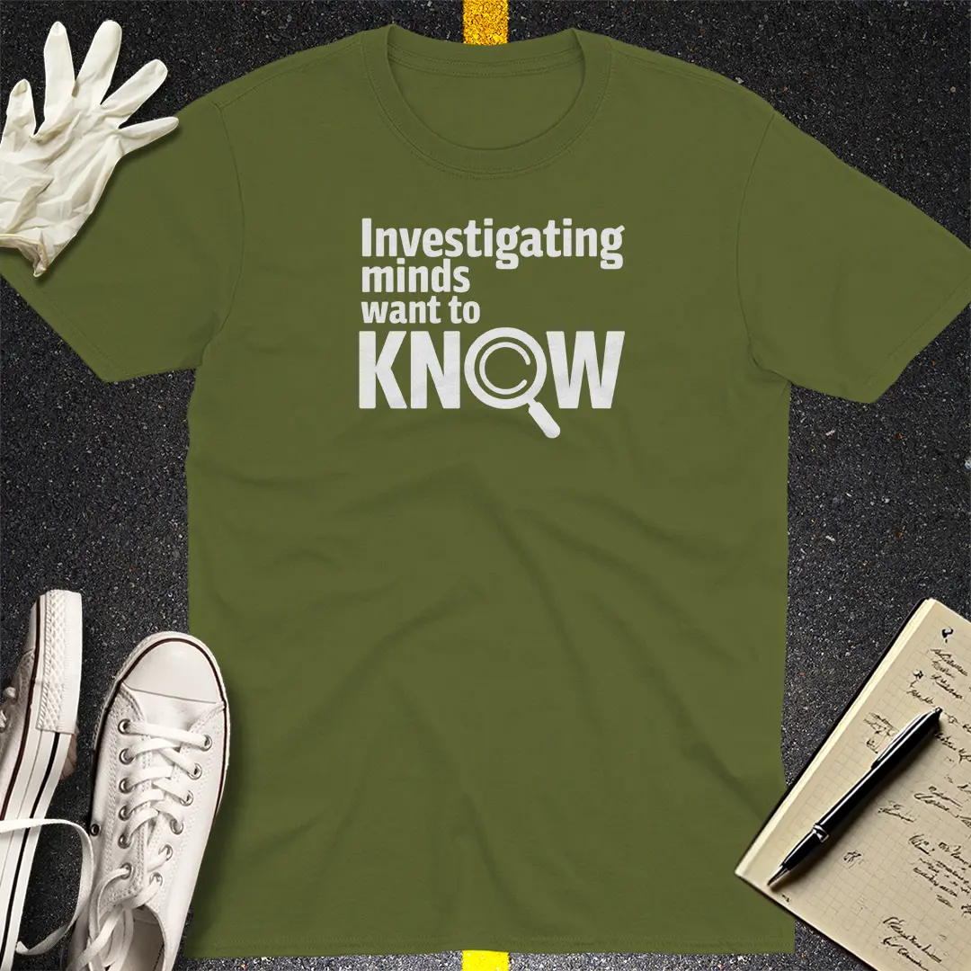 Crows Before Bros T-shirt - Military Green
