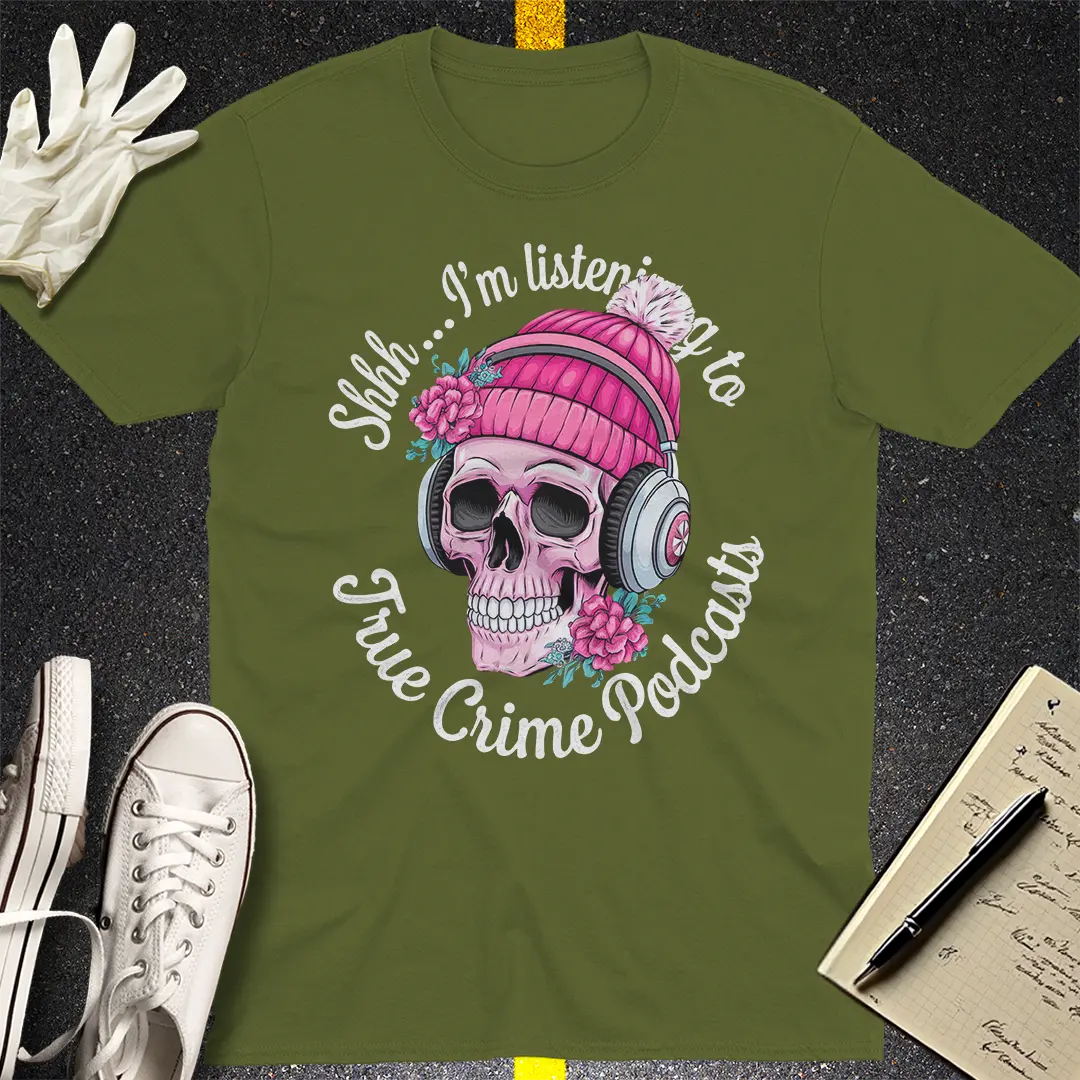 Crows Before Bros T-shirt - Military Green