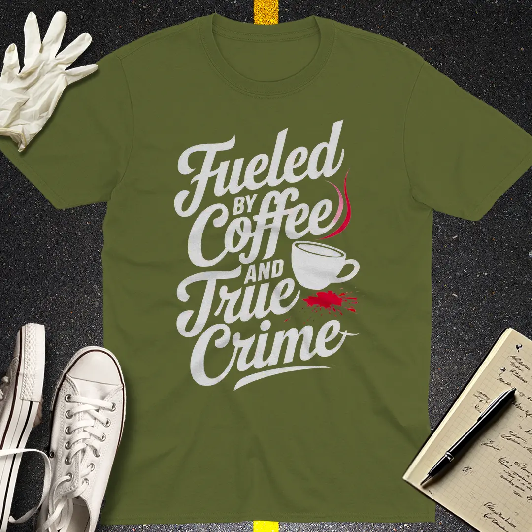 Crows Before Bros T-shirt - Military Green