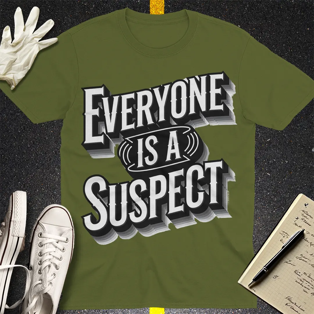 Crows Before Bros T-shirt - Military Green