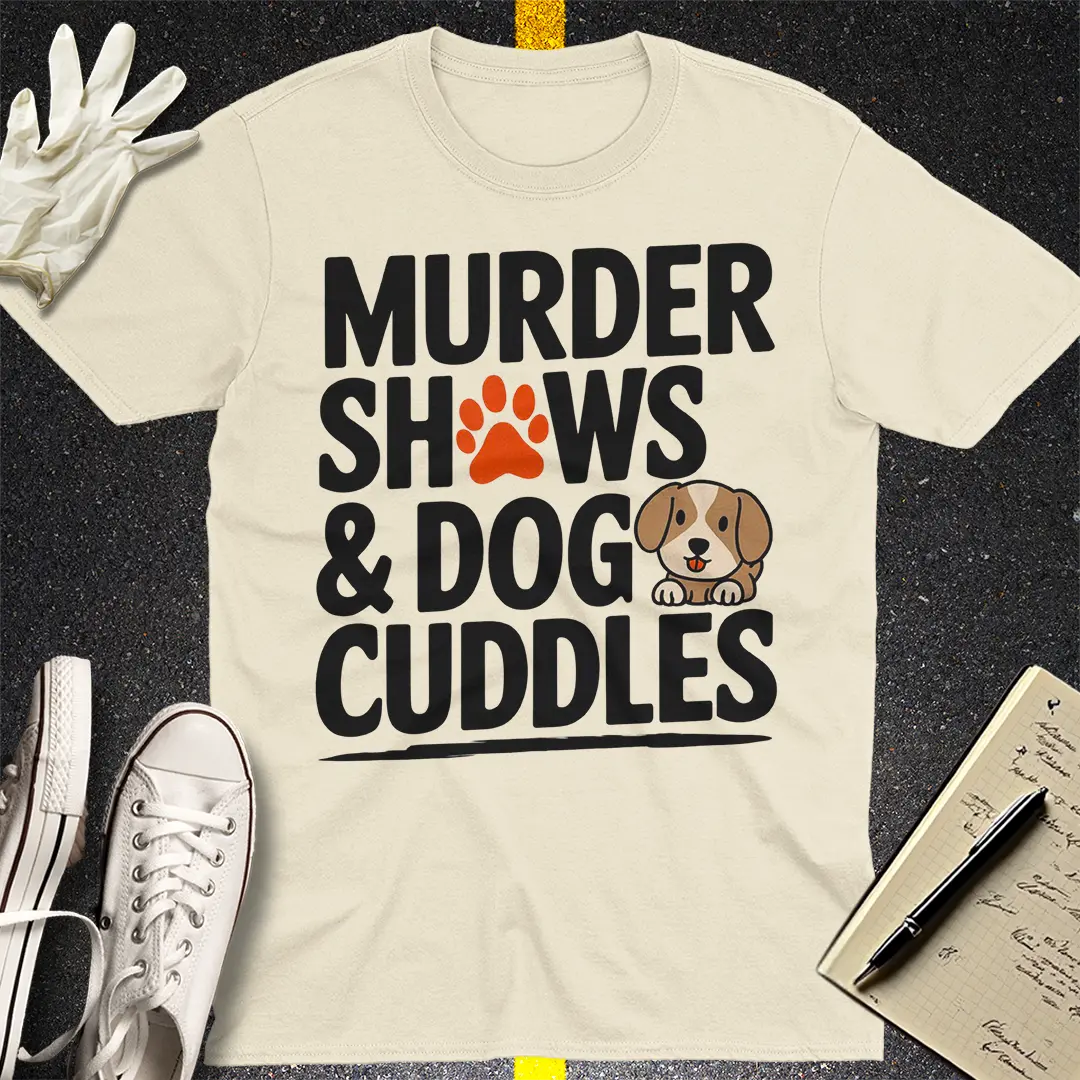 Crows Before Bros T-shirt - Natural
